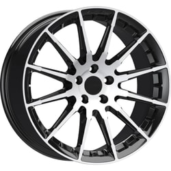 9.0X19" PCD 5X112 Arceo Wheels ARC-ASW03-06 ET42 BLACK DIAMOND 73.1 mm