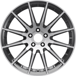 9.0X19" PCD 5X112 Arceo Wheels ARC-ASW03-08 ET42 TITAN DIAMOND 73.1 mm