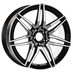9.0X19" PCD 5X112 RC 361 SILVER DIAMOND ET48 66.6 mm