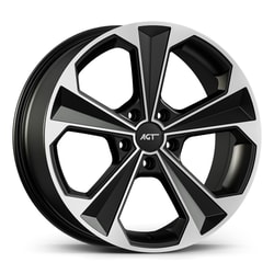 9.0X20" PCD 5x108 Oxigin 20062 Bavyera ET38 72.60 mm Matt Black Diamond