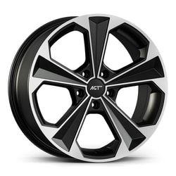 9.0X20" PCD 5x112 Oxigin 20062 Bavyera ET38 72.60 mm Matt Black Diamond