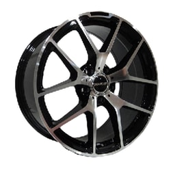 9.5X18" PCD 5X112 BK 933 BM ET45 66.56 mm