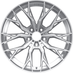 9.5X19" PCD 5X112 Arceo Wheels ARC-19239-12 ET42 SILVER DIAMOND ROMA 73.1 mm