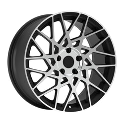 9.5X19" PCD 5x112 Velare 19057-3 ET48 73.10 mm Santoroni Black Diamond