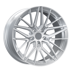 9.5X19" PCD 5X114 Arceo Wheels  19193 SILVER DIAMOND SEVILLA ET40 73.1 mm