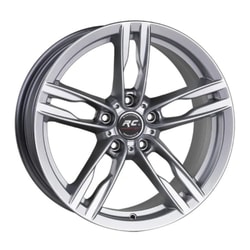9.5X19" PCD 5X120 RC 5065 ET40 72.6 mm SILVER