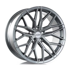 9.5X19" PCD 5X120 Truva Wheels 183 ET40 72.6 mm SILVER