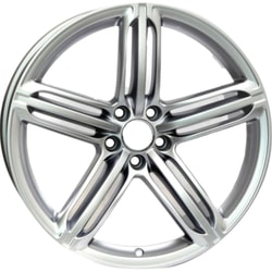 9.5X21" PCD 5X130 RC 374 ET44 71.6 mm SILVER