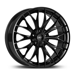 9.5X22" PCD 5X120 AGT Wheels 22101  ET45 72.60 mm Gloss Black