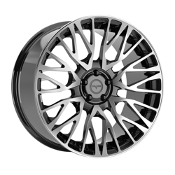 9.5X22" PCD 5x120 Velare 22082 ET33 74.10 mm Black Diamond