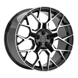 9.5X22" PCD 5x127 Velare 22083 ET40 71.60 mm Black Diamond
