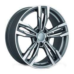 9.0X18" PCD 5x112 MTT Wheels K5078 Matt Black ET40 66.6 mm