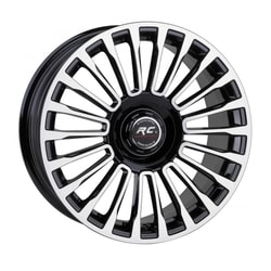 9.5X19" PCD 5x112 Truva Wheels 226 Black Finish ET48 66.6 mm