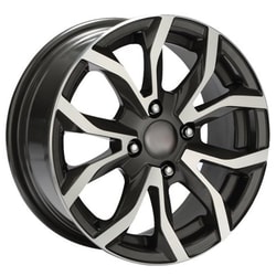 6.0X14" Arceo Wheels ARC 434 GMD PCD 4x100 ET35