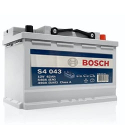 12V 62 Ah Bosch Akü S4 L+