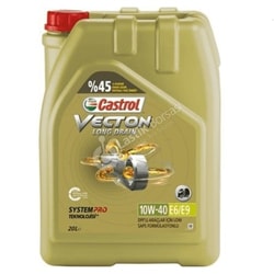 CASTROL Vecton Long Drain E6/E9 10W-40 20 Litre Motor Yağı