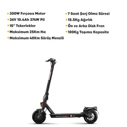 Ducati Pro-II Evo Black Elektrikli Scooter