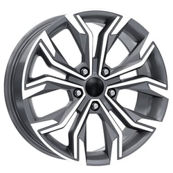 7.5X17" Kormetal DY667 GMD PCD 5x114 ET40