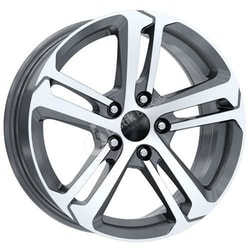 6.5X16" EMR Wheels DY266 GMM PCD 4X108 ET25