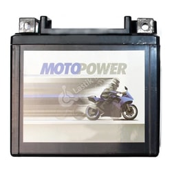 12V 6.5Ah Motopower MP 12N6.5L-BS Akü
