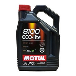 MOTUL 8100 Eco-Lite 0W-20 5 Litre Motor Yağı