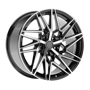 10.0X20" PCD 5x120 Velare 20076-4 ET45 72.60 mm Santoroni Black Diamond