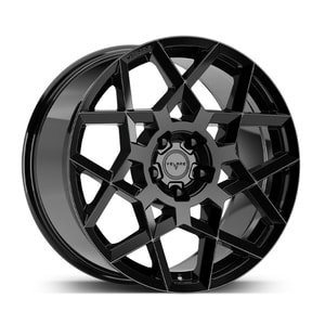 10.0X20" PCD 5X120 Velare 20228-2 ET38 72.60 mm Santorini Black Diamond