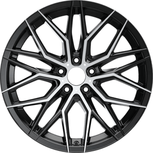 10.0X20" Arceo Wheels ARC 20141 Valencia Black Diamond PCD 5x120 ET40