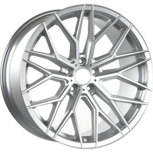 10.0X20" Arceo Wheels ARC 20141 Valencia Silver Diamond PCD 5x114.3 ET40