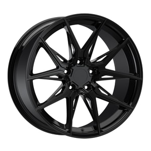 10X20" PCD 5X112 AGT Wheels 20177-2  ET40 73.10 mm Glossy Black
