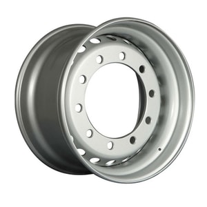 11.75X22.5 Jamak Dıştan Sibop Havşasız Silver 281 mm 10 Bijon