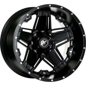12X20" PCD 6X139 EMR Wheels EMR-223-01 ET7 139.7 mm Matt Black