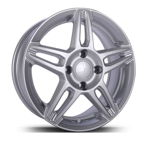 6.0X15" PCD 4x108 SLK 1684 ET45 63.3 mm Full Silver