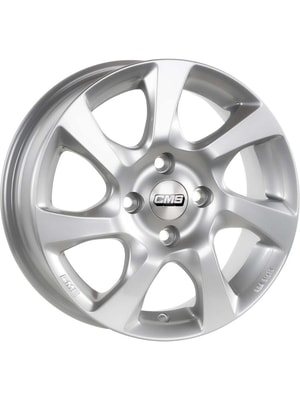 6.0X15" PCD 5X100 CMS 1059-13 ET45 54.10 mm Silver