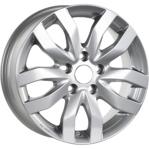 6.5X15" PCD 4X100 CMS 979 ET35 67.2 mm SILVER DIAMOND RACING
