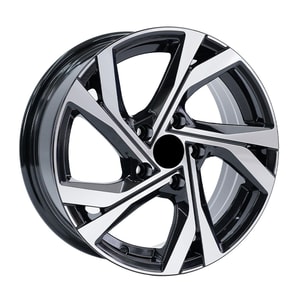 6.5X15" PCD 4X100 FD Wheels 15156 BLACK DIAMOND ET35 67.1 mm