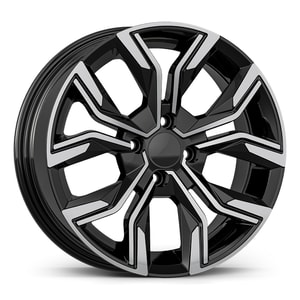 6.5X15" PCD 4X100 FD Wheels 151586 BLACK DIAMOND ET35 67.1 mm