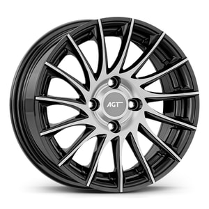 6.5X15" PCD 4X100 FD Wheels 503 BLACK DIAMOND ET35 67.1 mm