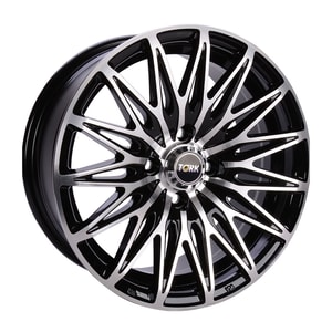 6.5X15" PCD 4X100 Tork TORK-3256 BLACK ET35 73.1 mm