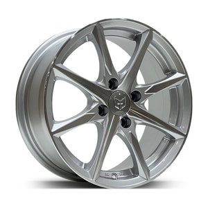 6.5X15" PCD 4X100 Tork TRK-3210 ET35 Silver 73.1 mm