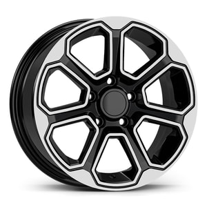 6.5X15" PCD 5X108 AGT Wheels 15285 ET35 63.40 mm Gloss Black Diamond