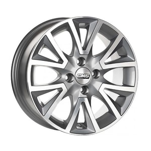 6.5X15" PCD 5X108 CMS CMS 832  SILVER DIAMOND RACING ET40 67.2 mm