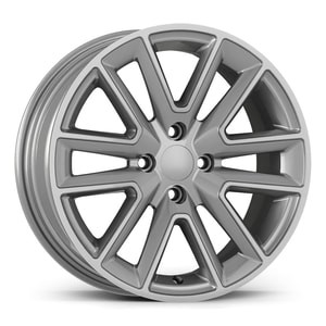 6.5X16" PCD 4X100 AGT Wheels 16274 ET37 60.10 mm Full Silver