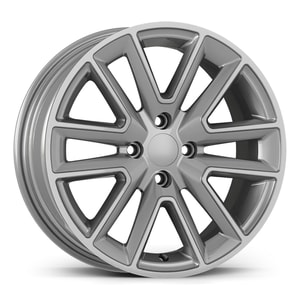 6.5X16" PCD 4X100 AGT Wheels 16274 ET37 67.10 mm Full Silver