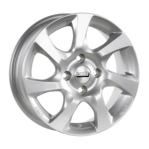 6.5X16" PCD 4X100 CMS 1060 ET40 67.2 mm SILVER