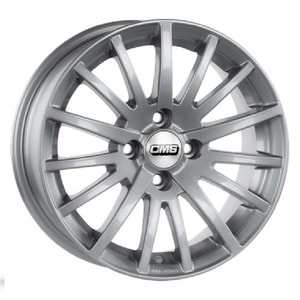 6.5X16" PCD 4X100 CMS 466 ET42 67.2 mm SILVER RACING