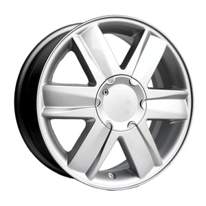 6.5X16" PCD 4X100 FD Wheels 16184 FULL SILVER ET35 60.1 mm
