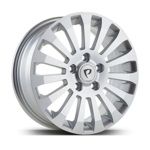 6.5X16" PCD 4x108 Powcan Jant 439 ET45 63.4 mm Full Silver