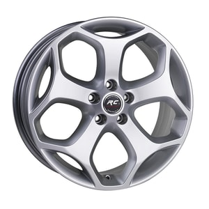 6.5X16" PCD 4X108 RC 332 SILVER ET35 63.4 mm