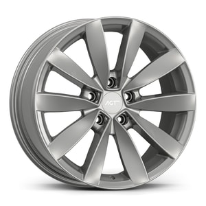 6.5X16" PCD 5X100 AGT Whees 16271 67.10 mm Full Silver